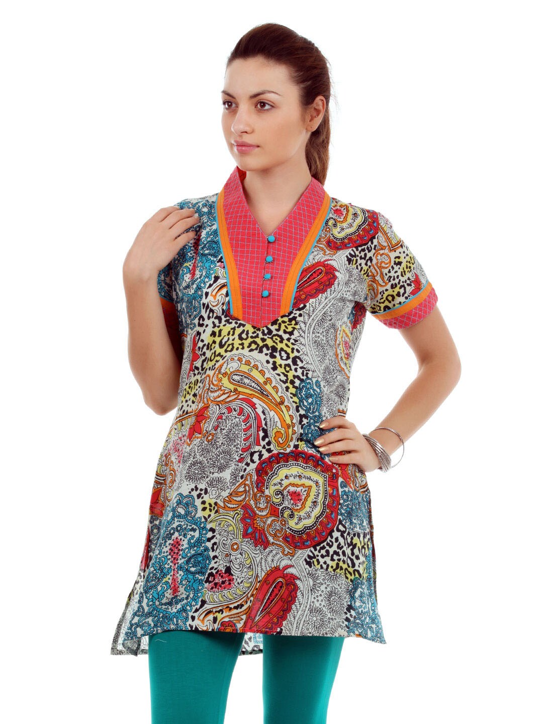 Diva Women Multi Coloured Kurta