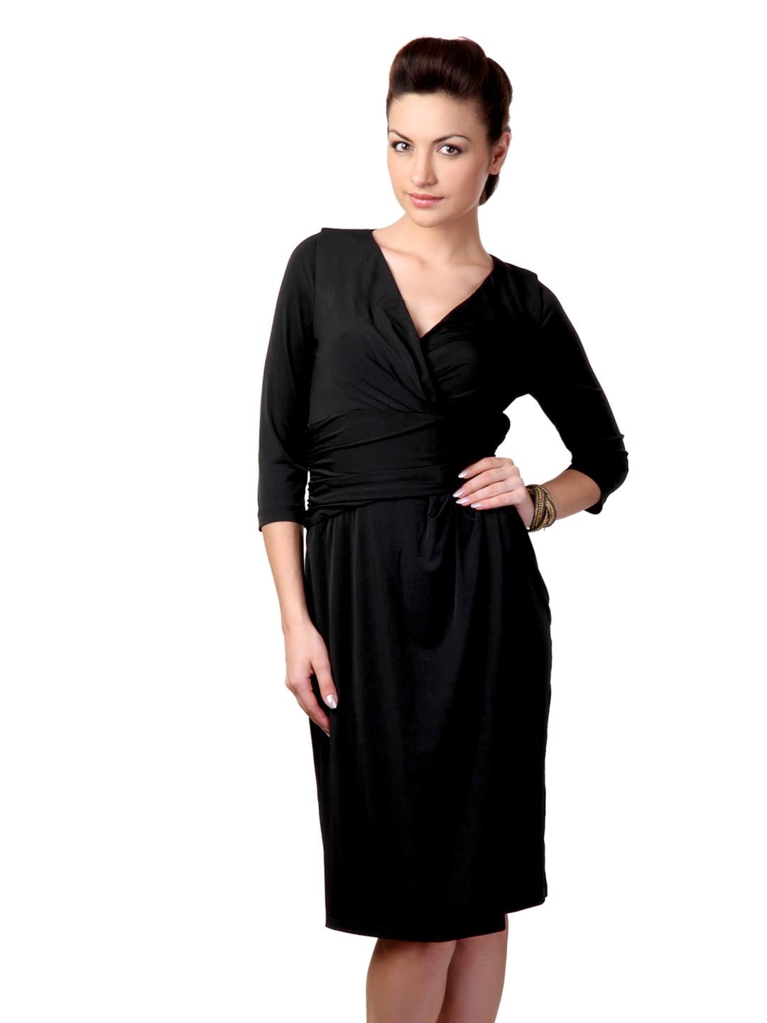 Avirate Black Dress